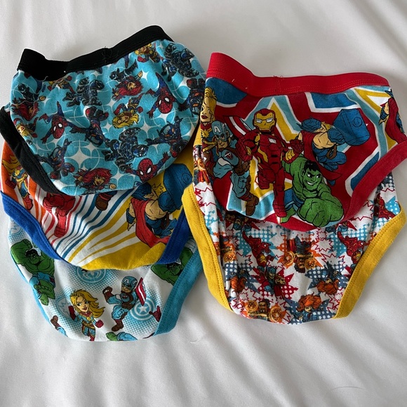 Marvel Bottoms New Spidermanmarvel Boys Underwear 4t Runs Small